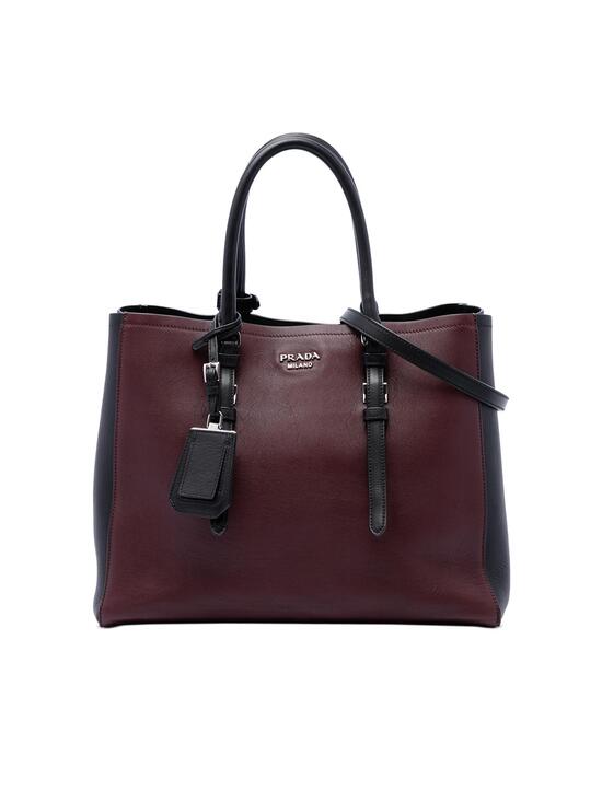 Prada Handbags - Prada Medium Bicolor City Calf Double #374421P97B
